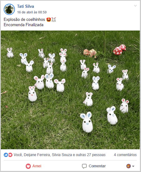 Amigurumi coelhos